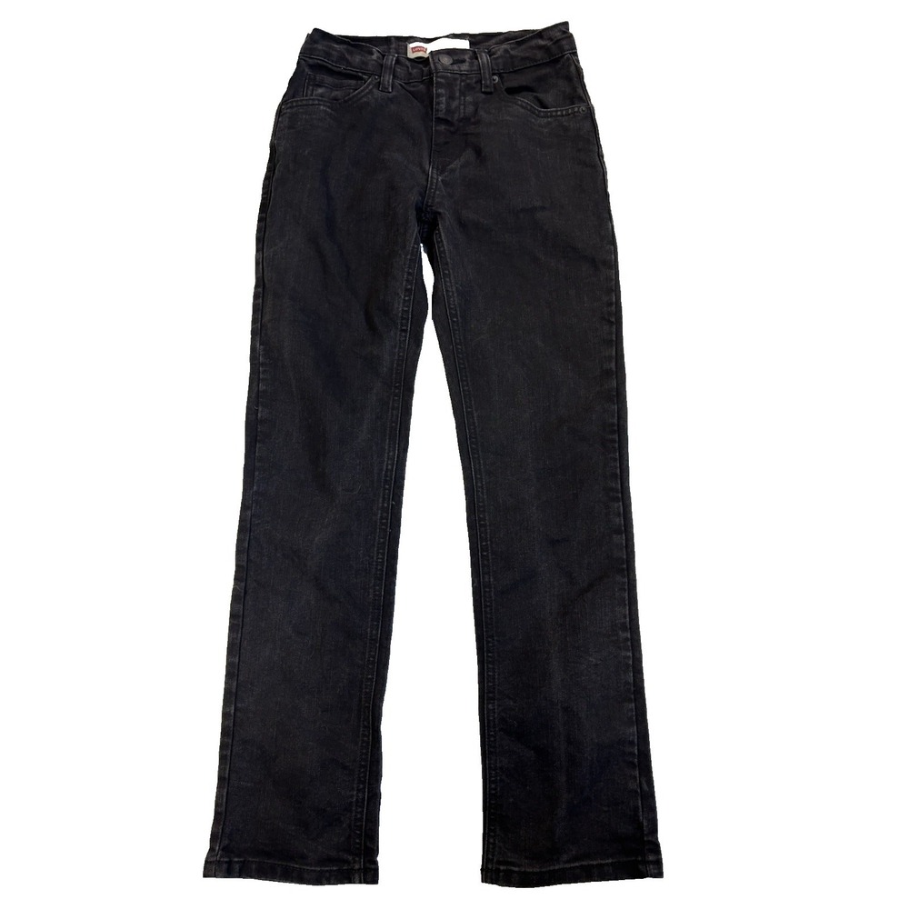 Levi's Strauss 511 Boys 14R 27x28 ‎ Black Jeans Essential Everyday Chore Urban
